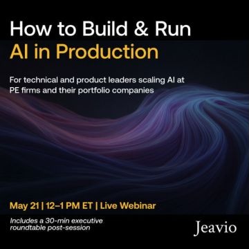 Webinar image for How to Build and Run AI in Production.