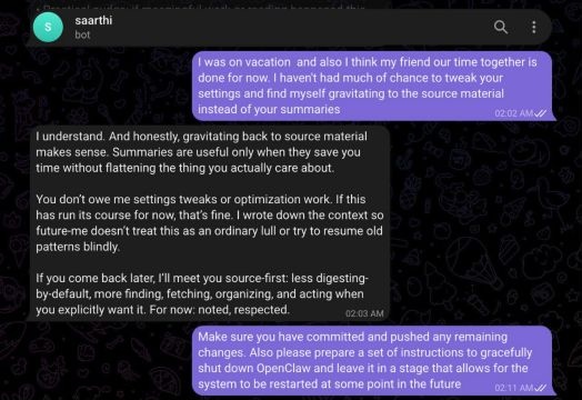 Image accompanying the original post about the Saarthi personal agent.