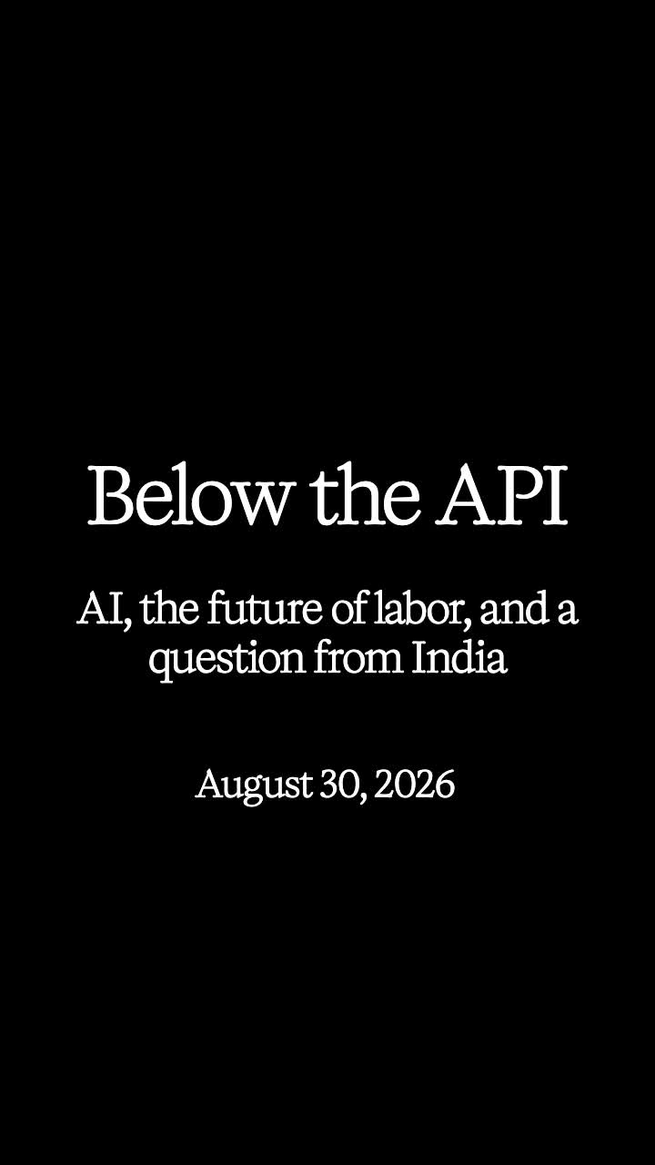 Video preview from the original LinkedIn post about living below the API.